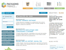 Tablet Screenshot of packaging-france.com